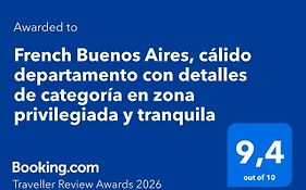 French Buenos Aires, cálido departamento con detalles de categoría en zona privilegiada y tranquila